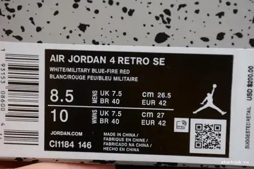 CI1184-146 Retro Air The Jordan 4 What CI1184-146 0419